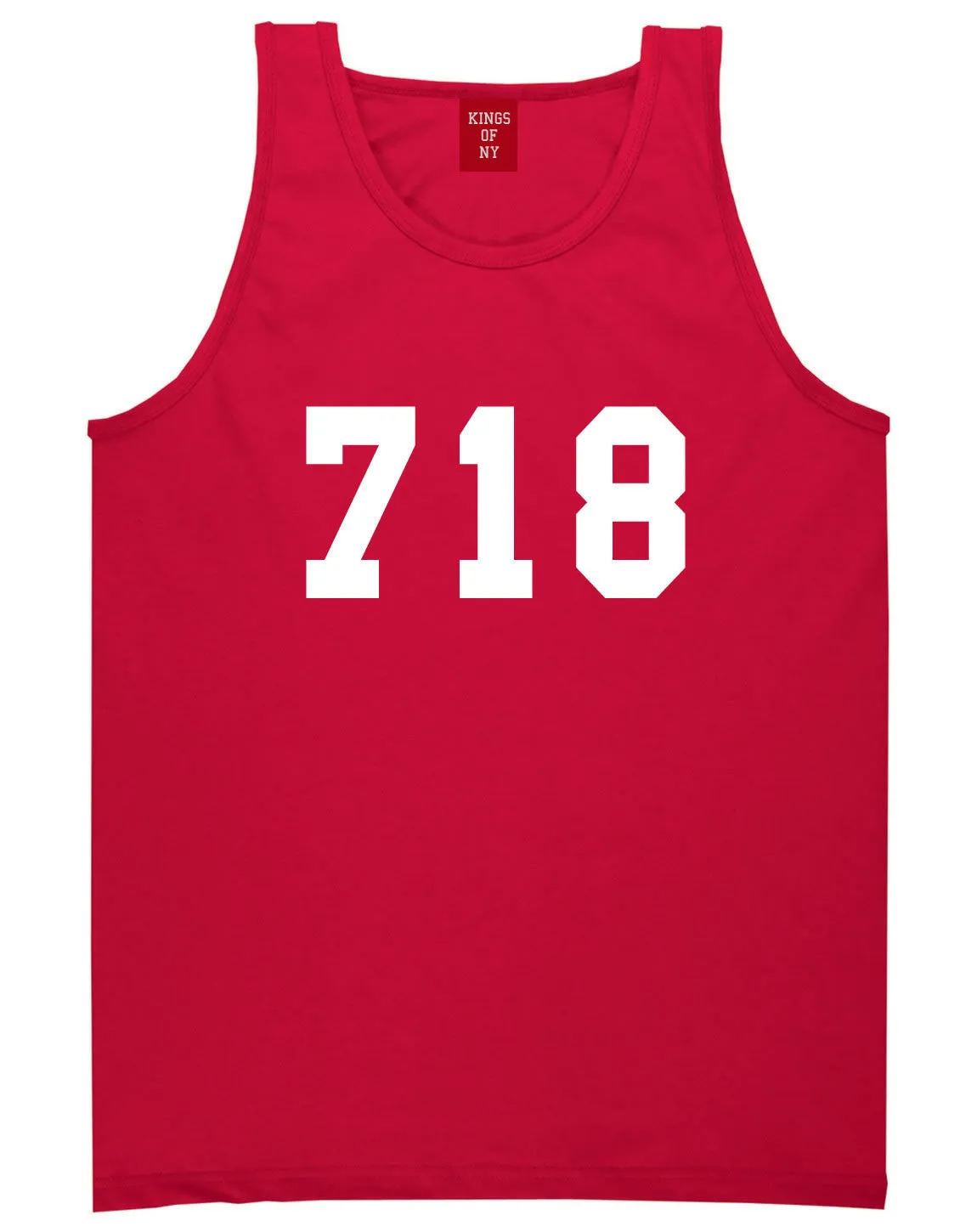 718 New York Area Code Tank Top