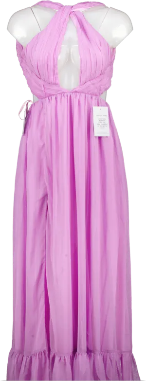 Alamour Purple Gwen Maxi Dress UK 8