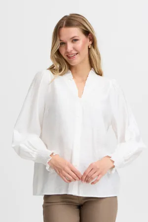 Amby Fransa Long Sleeve Blouse