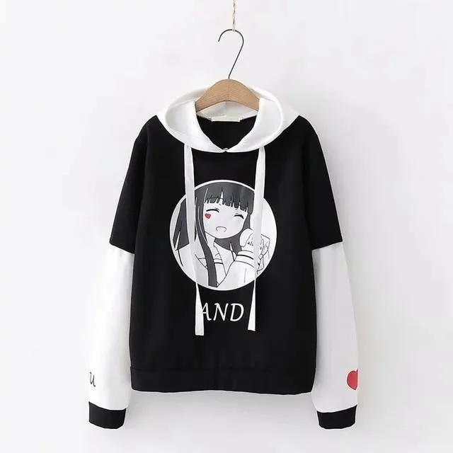 Anime Girl Hoodie