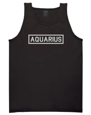 Aquarius Horoscope Sign Mens Tank Top Shirt