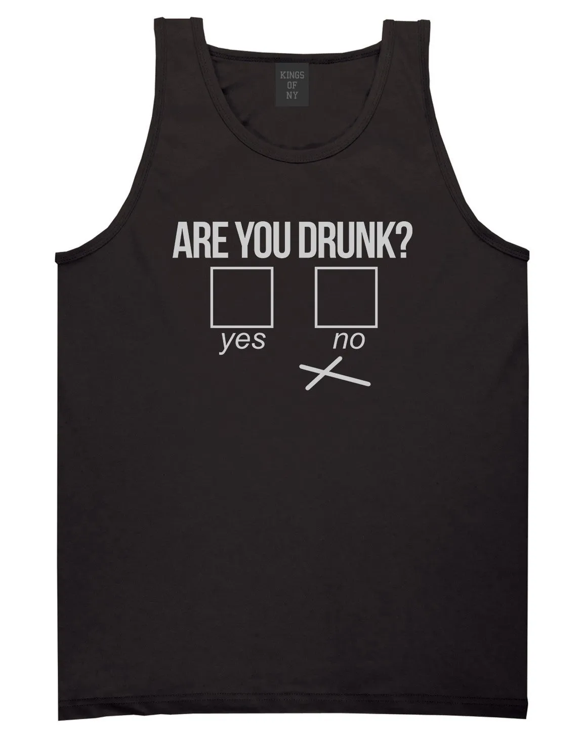 Are You Drunk Funny Beer Drinking Party Mens Tank Top T-Shirt