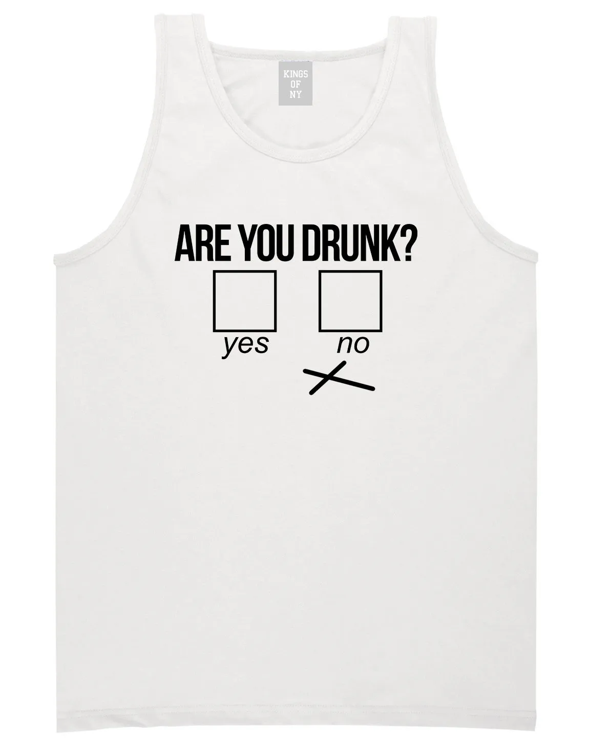 Are You Drunk Funny Beer Drinking Party Mens Tank Top T-Shirt