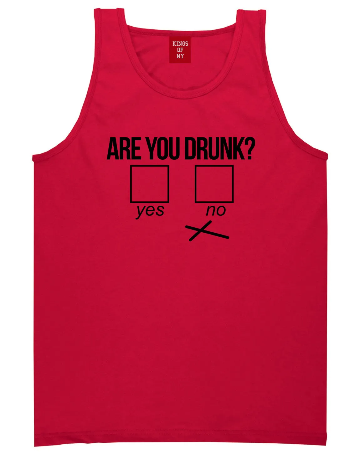 Are You Drunk Funny Beer Drinking Party Mens Tank Top T-Shirt