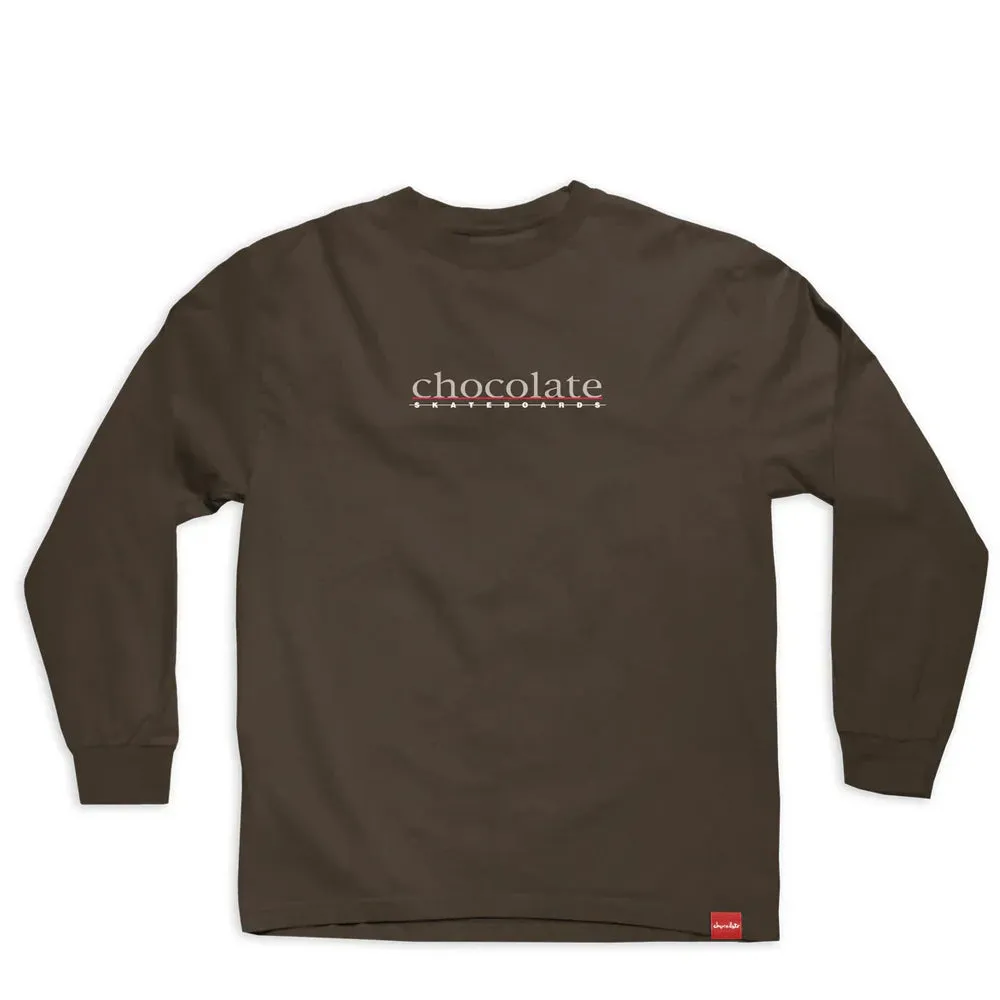 Bar Logo Long Sleeve T Shirt