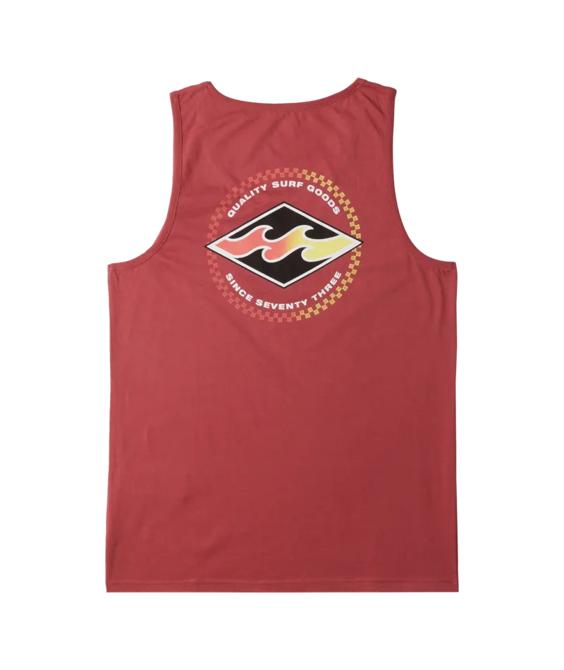 Billabong Mens Rotor Diamond Tank Top