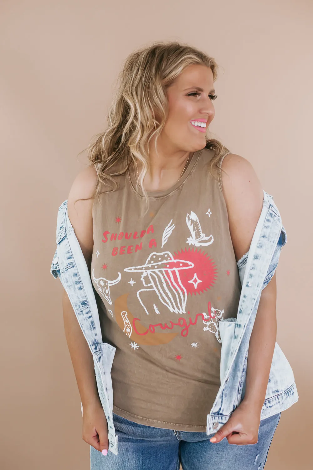 Cowgirl Graphic Tank