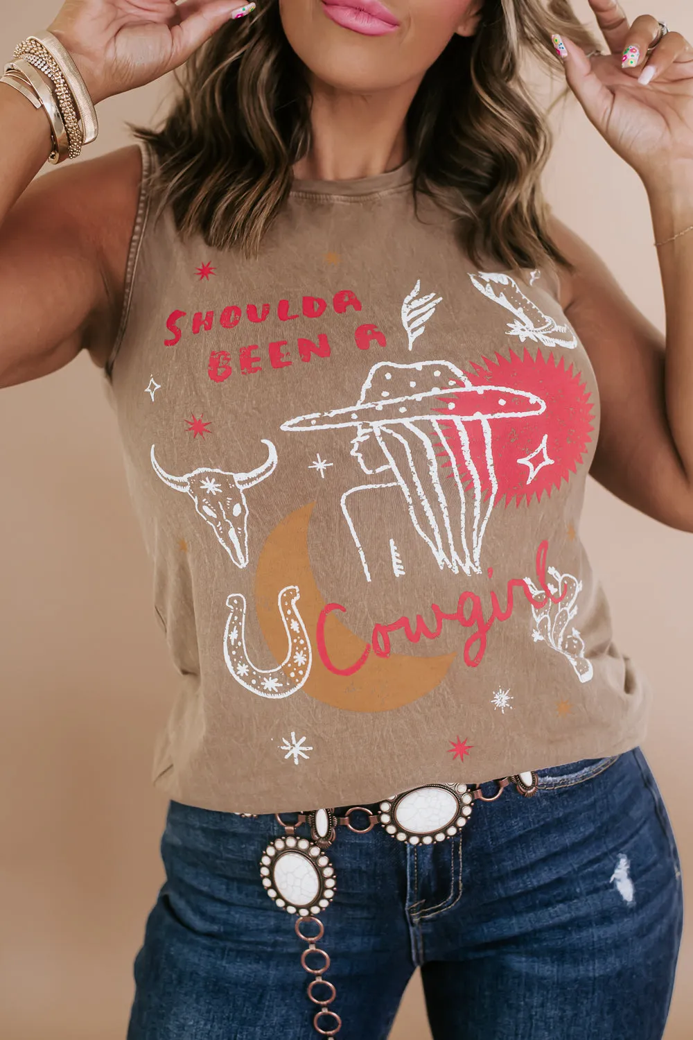 Cowgirl Graphic Tank