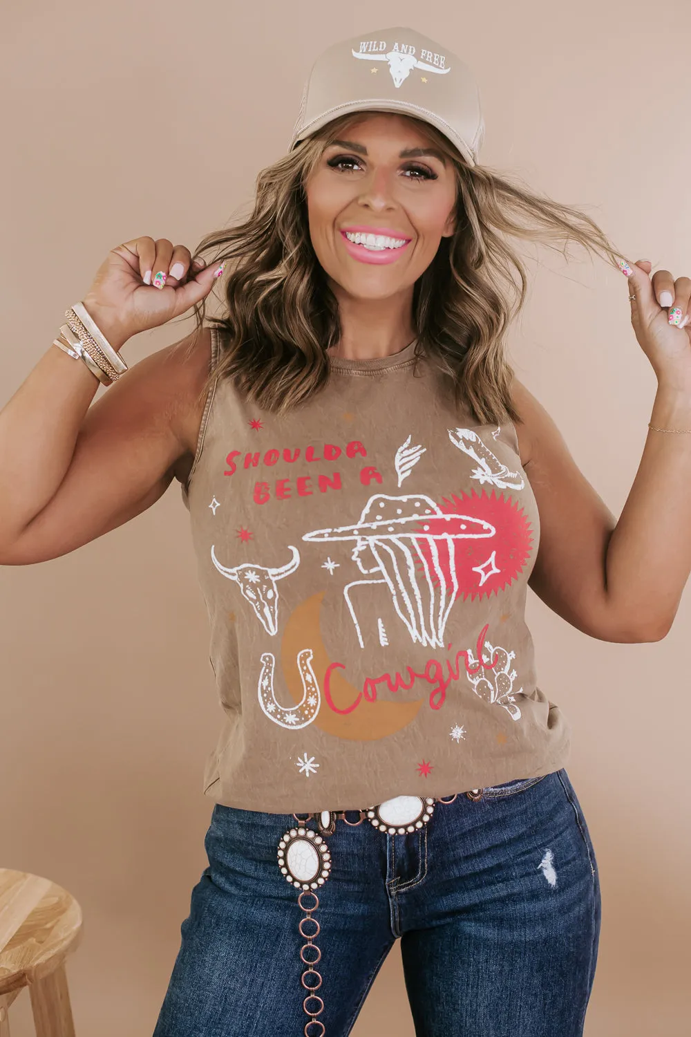 Cowgirl Graphic Tank