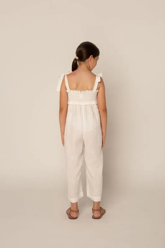 Cream Eliette Jumpsuit