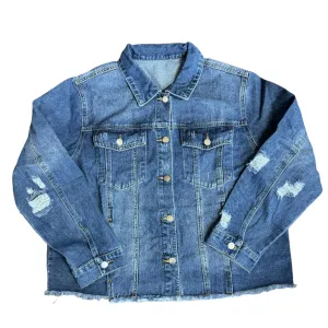 Distressed Denim Jacket