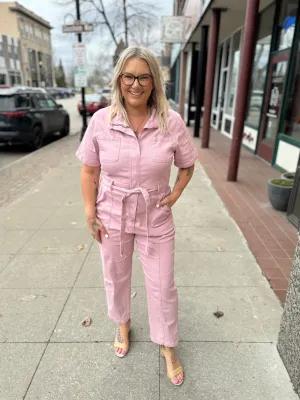 Fondant Pink Jumpsuit