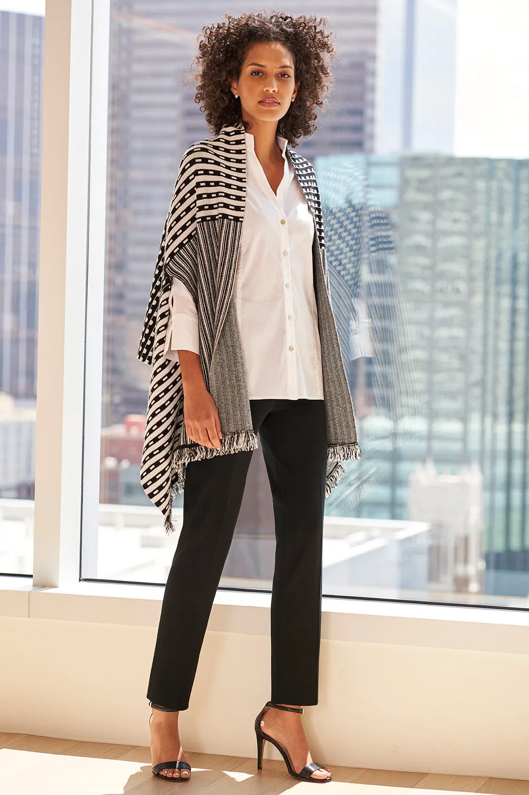 Knit Straight-Leg Pants