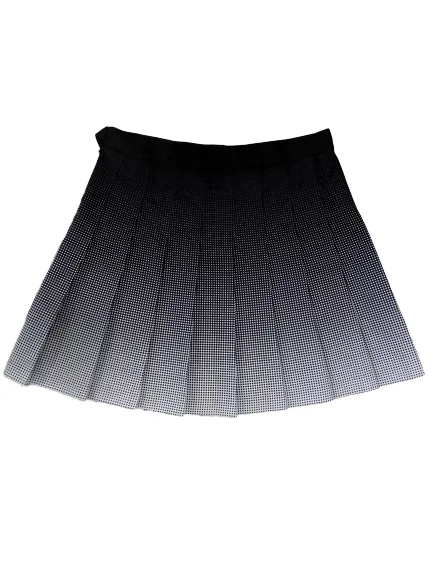 [L] American Apparel Pleated Ombre Tennis Skirt