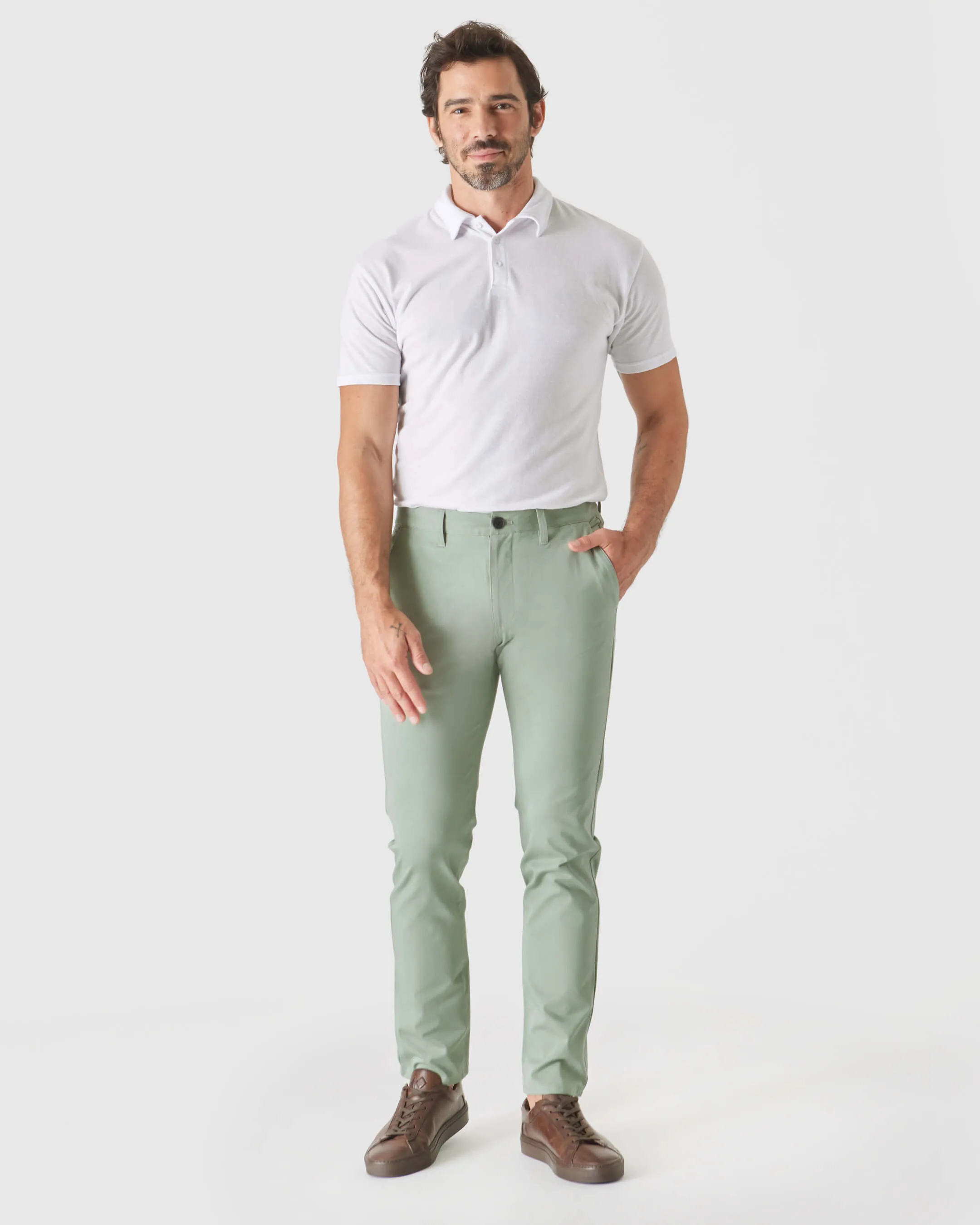 Meadow Slim Twill Chino Pant