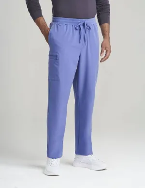 Mens 7-Pocket Straight Leg Scrub Pants - Ceil