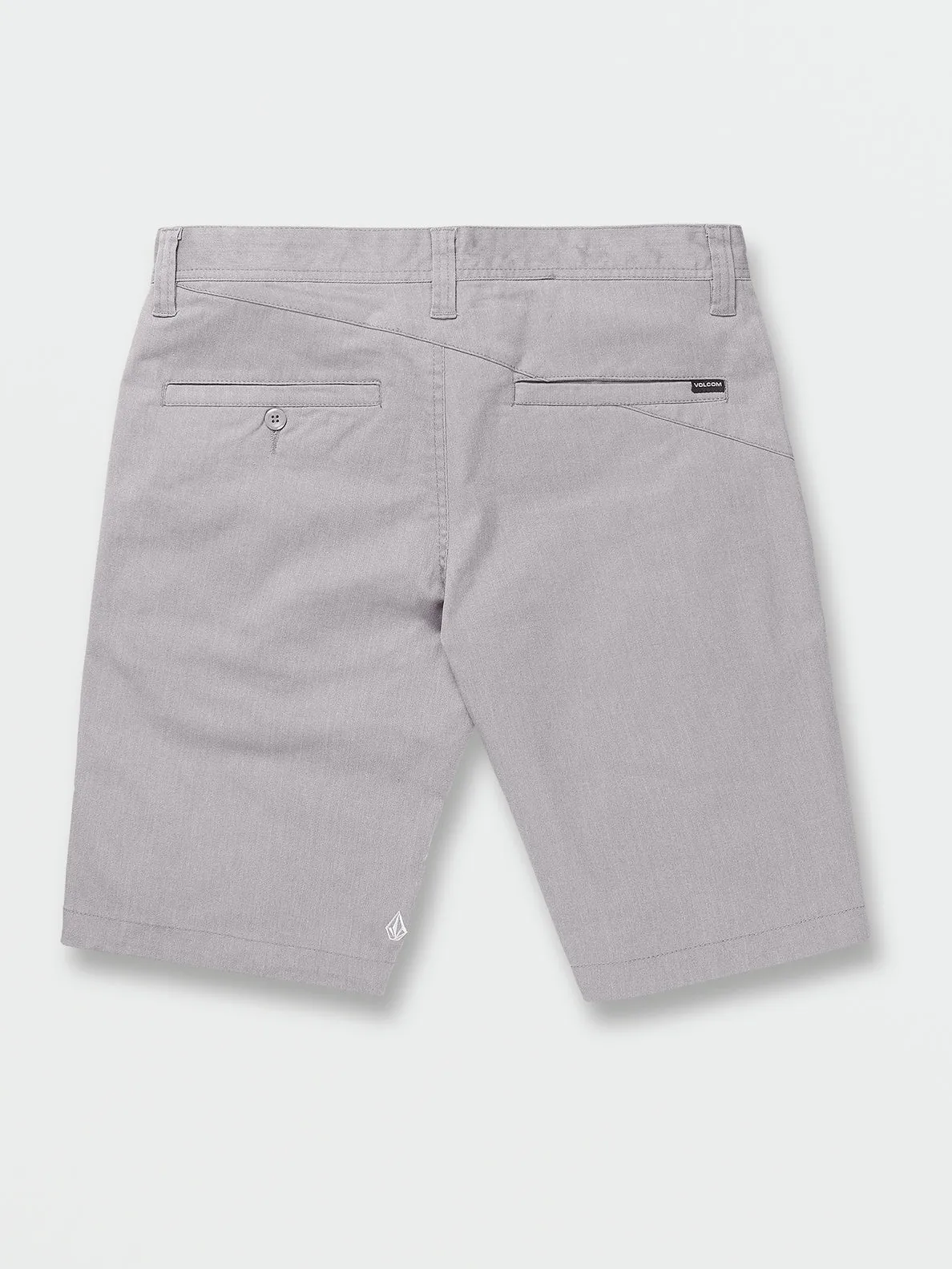 Volcom Frickin Modern Stretch Shorts - Grey