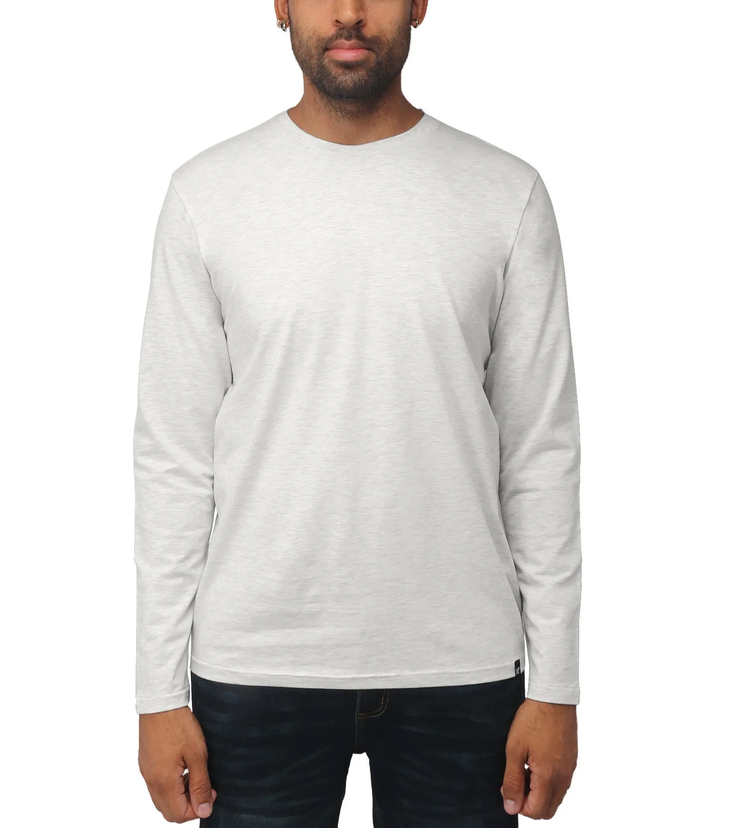 X RAY Men's Classic Long Sleeve Crewneck T-shirt