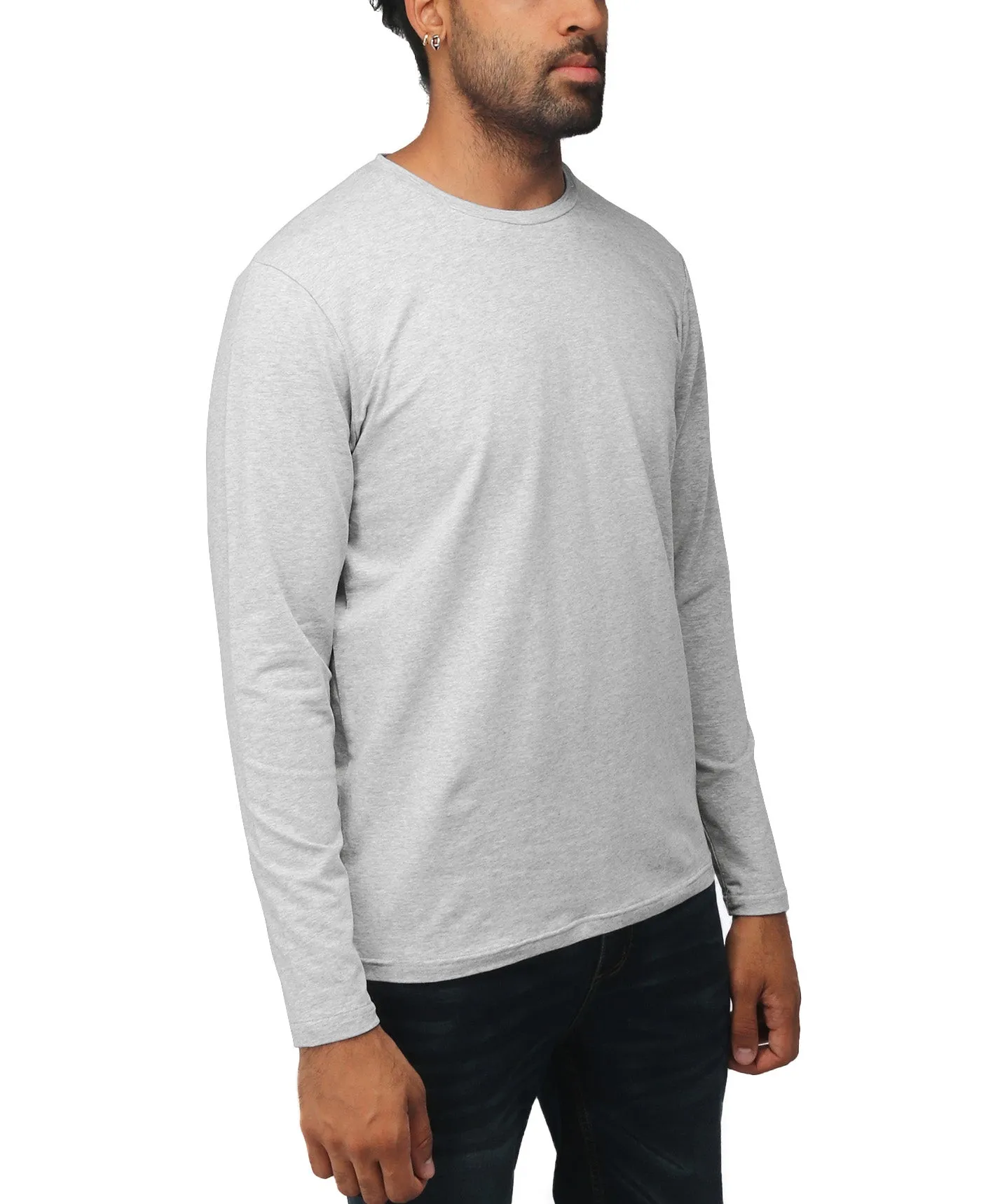 X RAY Men's Classic Long Sleeve Crewneck T-shirt