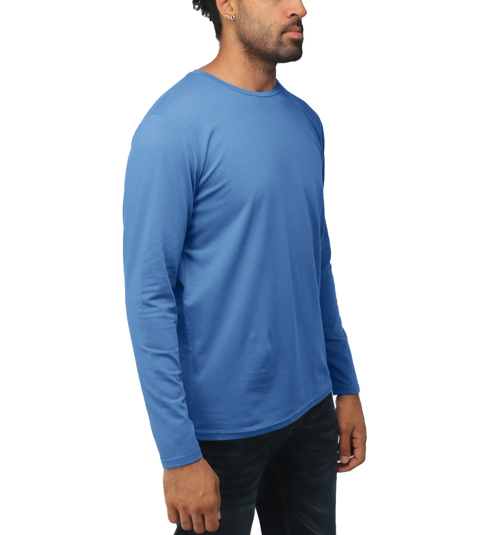 X RAY Men's Classic Long Sleeve Crewneck T-shirt