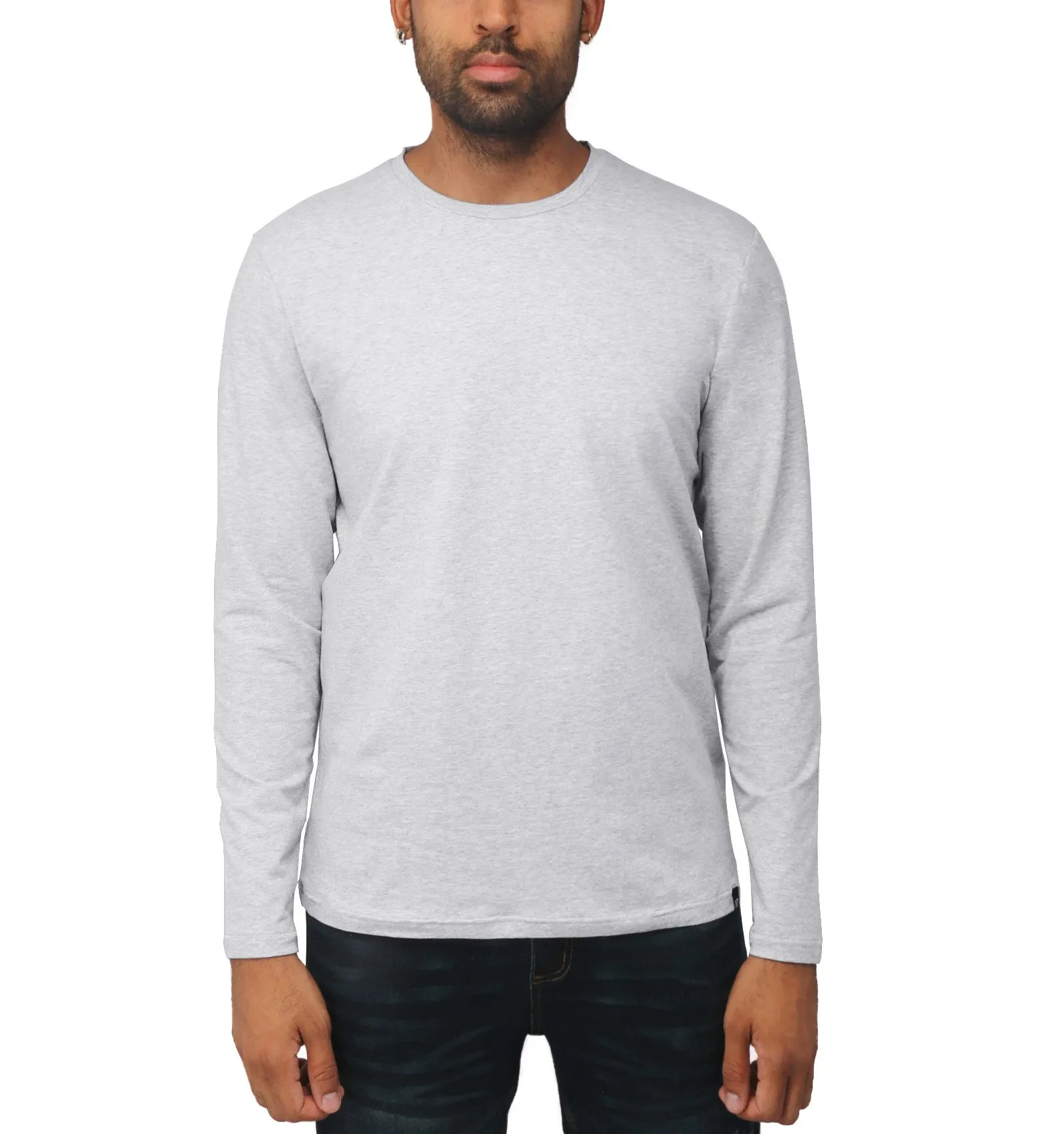 X RAY Men's Classic Long Sleeve Crewneck T-shirt